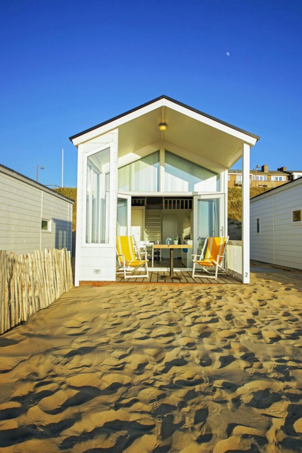 Strandbungalow de watering, optimaal genieten vanaf uw veranda