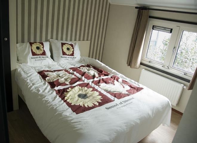 slaapkamer zonder zolderluik