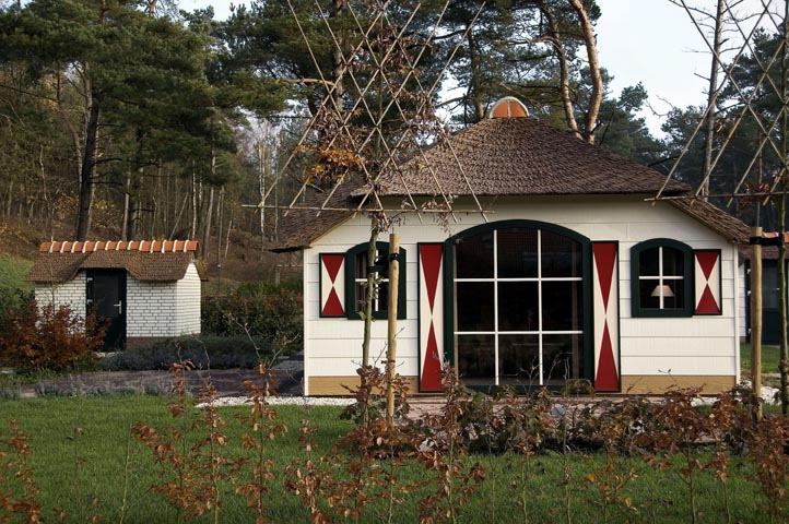 voorzijde chalet